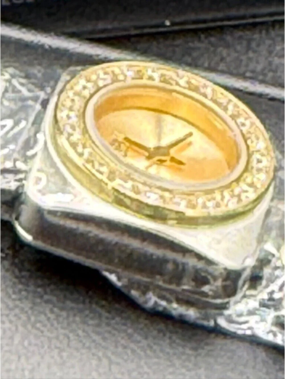JBW Women's Two-Tone Gold and Silver Bracelet Watch with Crystal Accents